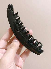 1 chiếc kẹp tóc hình quả chuối cỡ lớn in họa tiết da báo, màu caramel, phù hợp với tóc dày, thời trang, sành điệu, giản dị, thích hợp cho du lịch, chụp ảnh, phụ kiện tóc sử dụng hàng ngày, kẹp tóc càng cua, kẹp tóc cài, kẹp tóc, đồ dùng học tập, phụ kiện tóc, phụ kiện đội đầu, phụ kiện tóc cho nữ, ghim cài tóc - Nhiều màu - Xem 7