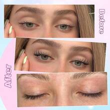 Lash Clusters Wispy Eyelash Clusters Natural CC-Curly Cluster Lashes Zanlufly Wispy Individual Lashes 180Pcs Eyelash Extension 10 12 14MM DIY Lash Extension - Natural C-curly - View 5