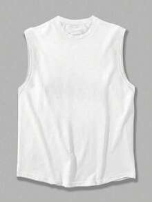 Outfits 220g Tank Has "ADAM SANDLER" Text And 100% Cotton Collage Of His Characters - White - View 2