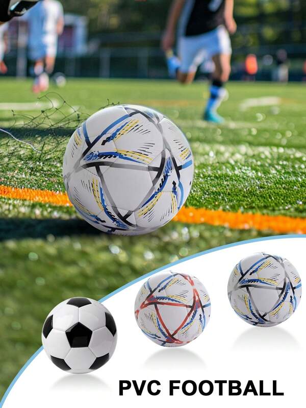 A World Cup Line No. 5 Football, Anti-Slip Football, Wear-Resistant Football, Lightweight Magic Arc Football, Explosion-Proof EVA Mechanically Sewn Football, More Wear-Resistant And Durable, With Excellent Elasticity, Suitable For Training And Competition Of Teenagers And Adults, High-Performance Football, Applicable All Day Long And All Over The Field