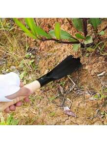 2pcs Heavy-Duty Metal Garden Shovels - Wooden Handles, Pointed Shovel And Flat Head Shovel,Ideal Tools For Weeding, Digging, Transplanting And Planting, Gardening Tool Set