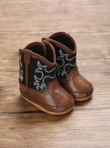 0-1 Years Old Infant Vintage Warm Boots, Winter