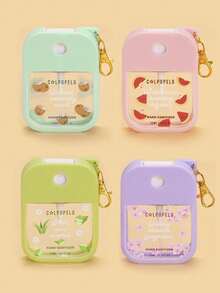 35ML Coconut Portable Fragrance Spray,Fresh Air Spray, Deodorizing And Long-Lasting Fragrance For Hotel Room Outdoor Atmosphere Spray Birthday Graduation, Watermelon, Cherry Blossom, Aloe Vera