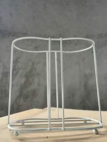 1pc Multipurpose Dual Tube Paper Cup Dispenser/Holder, Versatile Desktop Cup Rack, Simple Paper Cup Extractor, Home Kitchen Storage Shelf, Durable Disposable Cup Holder, Easy To Install, Fits 7.7cm~7.8cm Diameter Paper Cups, Plastic Cups, Coffee Cups, Milk Cups, Tea Cups - Multicolor - View 16