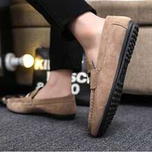 Zapatos Loafers/mocasines Casuales Para Hombres Casa De Ocio - Beis - Ver 9