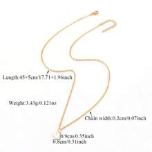 1 pièce Nouveau collier mode femme en acier inoxydable doré avec pendentif cœur coloré