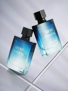 LASTAR Men's Eau De Toilette, 2 Bottles, 50ml*2, Long-Lasting And Refreshing, Summer Perfume, Dating Perfume, Gift Box Packaging, The First Choice For Gifts - 100ml - View 1