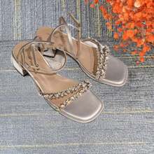 Sandalias con tacón para mujer