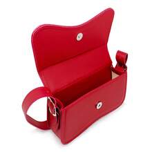 Women's Baguette Shoulder Bag - Merah - View 7