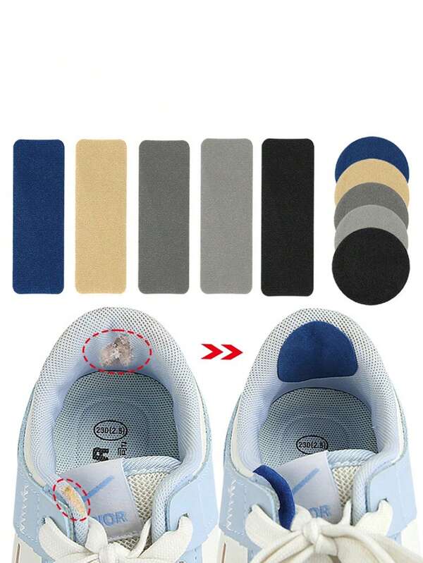 6 Stücke Sport Schuhe Reparatur Flicken, einschließlich Seitenfutter Schäden und Fersen Abrieb