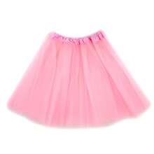 1 pezzo Gonna in tulle a 3 strati con fodera per adulti, costume da ballo natalizio retrò anni '80, gonna tutu gonfia per ragazze per primavera, estate, autunno e inverno