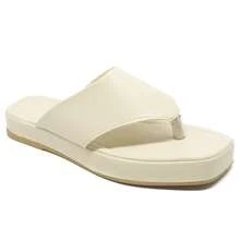 Women's Sandals Clogs Flip Flops Platform Comfortable Flat Neutral Outdoor Home - 白色 - 查看 3