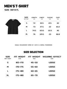 Men's Casual Round Neck T-Shirt With Cool Boxing Glory Slogan, Breathable Slim Fit Tee, Orange-Red Short Sleeve Top For Spring/Summer - Orange Red - View 6