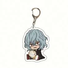 bandai Accesorios de hombre de anime 2D, regalos de fiesta de anime, llavero acrílico original de Izuku Midoriya Shoto Todoroki, lindo colgante de dibujos animados Y2K, adecuado para bolsos de hombro, mochilas y llaves, el regalo perfecto para fans, decoración de fiesta de cosplay, colgantes de automóvil, derivados creativos de anime, colgantes de cómics japoneses, colecciones de fans veteranos de anime, regalos de la serie otaku, regalos baratos para vacaciones