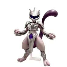 pokemon 11cm Pokemon Figure Mewtwo Anime Figure Steel Mewtwo Cool Figurine Pvc Statue Model Decorations Gifts Collection