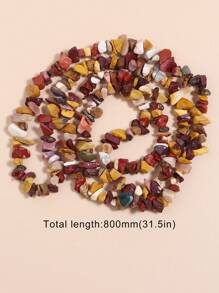 5-8mm Natural Gravel Stone Asymmetrical Stone Rose Quartz Opal Amethysts Garnet Bead For Jewelry Making DIY Charm Bracelet Necklace Accessories