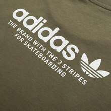 Adidas Originals 4.0 标志柔软透气 T 恤，男士休闲、通勤、旅行、日常穿着 JD2797