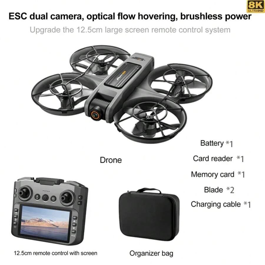 Drone GPS S156 8K, HD Aerial Photography, Dual Camera, Remote Control Quadcopter