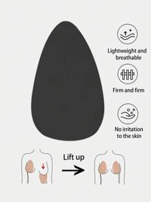 4 piezas de Sujetadores sin espalda y sin tirantes de silicona invisibles en colores beige, negro y café, adecuados para tallas de copa B-E