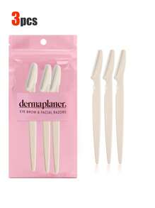 30 piezas. Set de recortador de cejas, recortador de cejas, recortador de cejas de mango largo, herramienta de belleza, utilizado para recortar las cejas, afeitadora, herramienta de exfoliación de precisión recortador de cejas, hoja de afeitadora facial, hoja de recortador de cejas y afeitadora con cubierta protectora, utilizado para eliminar el vello facial y corporal, adecuado para viajes, adecuado tanto para hombres como para mujeres. 1/3/6/12/24 piezas.