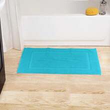 Utopia Towels Cotton Banded Rug Bath Mats, [Not A Bathroom Rug] 21x34 Inches, 100% Ring Spun Cotton - Highly Absorbent And Machine Washable Shower Bathroom Floor Towel, Champagne, 32 Packs Bathroom Accessories Back To School Fall Decor Entryway Decor Bathroom Kitchen Decor - Turquoise - View 6