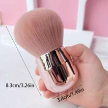 1pc Oversized Face Powder Makeup Brush, Multi-Function Soft Hair Cosmetic Brush Tool