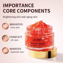 50g Dragon's Blood Anti-Aging Face Cream, Brightens Complexion, Firms & Lifts, Deeply Hydrates & Moisturizes, For Day & Night Use - Red - View 4