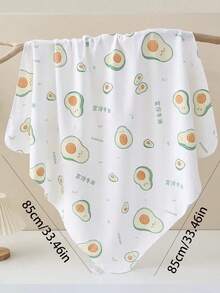 1 Buah Kain Bedong Bayi Baru Lahir yang Lembut dan Ramah Kulit, Handuk Mandi Bayi, Selimut Bayi, Cocok untuk Semua Musim - MultiWarna - View 5