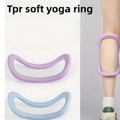 2pcs Yoga Rings, Pilates Rings For Back Exercise, Body Shaping, Fitness Training Equipment
