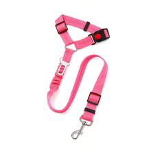 1pc Explosion-Proof Car Safety Dog Leash, Multi-Functional Dog Traction Rope, Automotive Safety Belt, Double-Sided Reflective, Retractable & Adjustable For Large Dogs