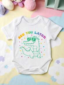 Last Day Of School Student Tee, See You Later Alligator Kids Summer Shirt, Summer Toddler Outfits, End Of School Year Students Sweater, Gift For Grads. SH-724 - White - View 2