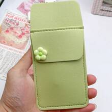 Estojo para canetas de cor neutra para enfermeira, estojo de bolso de grande capacidade, uniforme de trabalho com jaleco grosso de médico, design simples à prova de vazamentos, volta às aulas, material escolar, estojo para lápis, bolsa para lápis, mochila escolar, artigos de papelaria