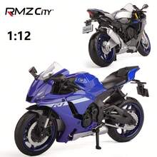 RMZ 1:12 比例 YZF-RIM 合金摩托车模型，儿童玩具，汽车模型，男孩玩具，生日礼物 - 彩色 - 查看 2