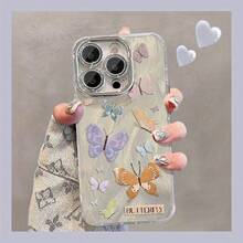 Funda para teléfono con estampado de pequeños orificios finos IMD, compatible con los modelos de las series 16/15/14/13/12/11. Funda exquisita, ideal como regalo de Halloween para tu novia, novio o amigos. - Plateado - Ver 3
