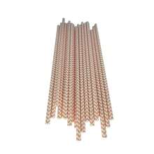 25pcs/50pcs/75pcs/100pcs/200pcs Pink Paper Drinking Straws - Summer Fruit Party Supplies, Beverage Straws, Applicable For Party, Holiday Decoration, Beach, Birthday And Holiday Gatherings, Holiday Tableware | Cute Design | Pink Theme Product,School Supplies - 100 Pieces - View 4