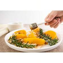 Fox Run Honey Dipper C Stainless Steel Honey Stirring Stick, 6.5" - Stainless Steel Dipper - View 4