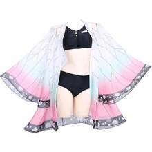 Haikyuu Womens Bikini Set With Cover Swimsuit Anime Style Bathing Suit Japanese Cartoon Swimwear