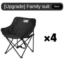 Outdoor Folding Moon Chair Portable Chair Camping Chair Picnic Gear Fishing Small Horse Stool Student Sketching