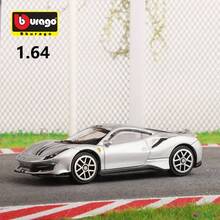 Coche de carreras de aleación a escala 1:64 BURAGO, juguete para niños, decoración de coche deslizante, regalo para niños - Multicolor - Ver 2
