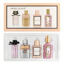 Wholesale Arabian Brand ANGEELVES Perfume 35 Ml*4 Gift Set Travel Mini Size Floral Fruity Dubai Portable Women's Perfume - 30mL - View 7