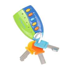 Juguetes musicales para niños, llaves de coche de simulación con control remoto, luces y música, juguetes inteligentes de educación temprana, regalos