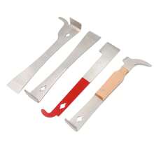 Stainless Steel Bee Hive Hook Scraper Multifunctional Beekeeping Hive Tool Hive Scraper Beekeeping Equipment Frame Cleaning Tool
