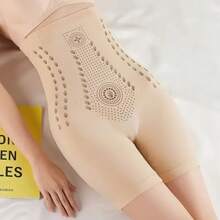 1 Article Seamless High Waist Shaper Panties Tummy Control Butt Lifting Slimmer Body Shaper Women's Body Shaper Underwear - Long-apricot - View 2
