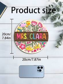 Personalized Teacher Name Door Sign2-Styles, Teacher Appreciation Gift, Custom Teacher Name Door Hanger, Classroom Decor, Teacher Gift, Welcome Sign,Back To School,School Supplies,School Supplies,Back To School,School Gift,For Office,For School,For Classroom,For Teacher Gifts,For University,For Colleague,For Dorm Rooms,For Teacher,For Boys And Girls,For Teenagers,Junior High School Students,Middle School Students,High School Senior High School Students,College Students,University Students,Freshman,Sophomore,Underclassmen