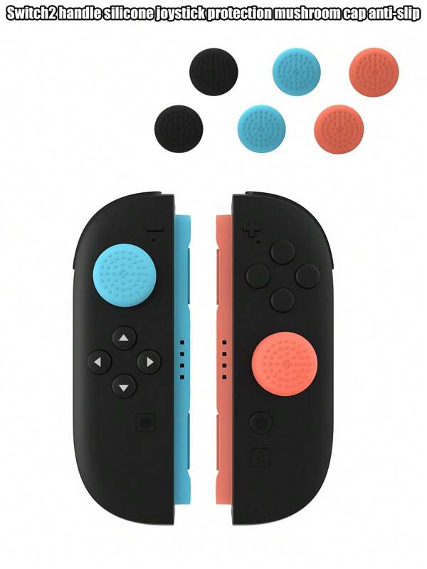Switch2 Handle Silicone Joystick Protection Mushroom Cap Anti-Slip