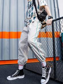 Men Canvas Shoes - 黑色 - 查看 5