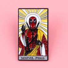 Marvel Śliczne emaliowane szpilki na klapę plecaka, damskie broszki, ubrania, prezenty, biżuteria, akcesoria modowe