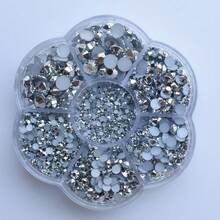 5000顆/盒 2mm 3mm 4mm 5mm 6mm 樹脂圓形平底水鑽 多色水晶寶石 非熱黏 DMC 珠飾玻璃石 3D 圖案設計配件 亮粉美甲貼紙裝飾 適用於衣服、包包、鞋子、杯子、手機殼、手工 DIY 裝飾 美甲用品 美甲珠飾 美甲寶石 美甲飾品 - 彩色 - 查看 19
