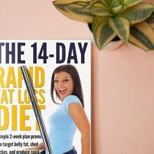 14-Day Slimdown Diary With Progress Charts – 'The Waist Whittler' Metabolism Journal | Gym & Kitchen Trackers + Intermittent Fasting Guide | For Men Over 40 & Postpartum Women