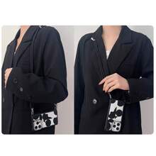 Korean Style In-Stock Oblique Strap Detachable Anti-Drop Braided Phone Lanyard